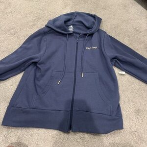 Walt Disney World 2024 Navy Castle Hoodie Adult Size Small- New